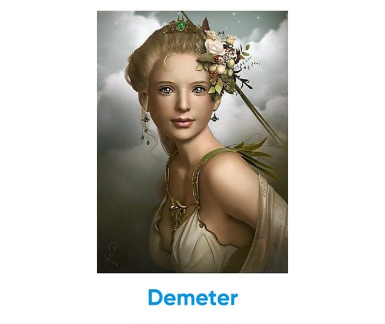Which Greek Goddess Am I? DEMETER Iq test for free